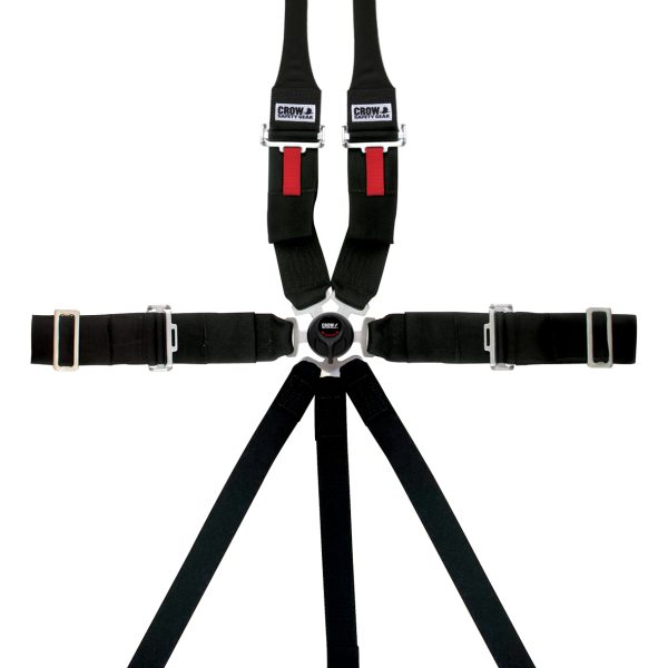 Crow Safety Gear SFI-16.1 7-Way Kam Lock Pro Drag Racing Driver Restraint Harness