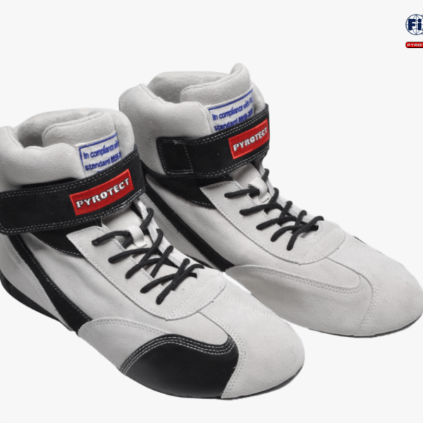 FIA-Approved Pyrotect Safety Pro One Driver Shoes Mid-Top