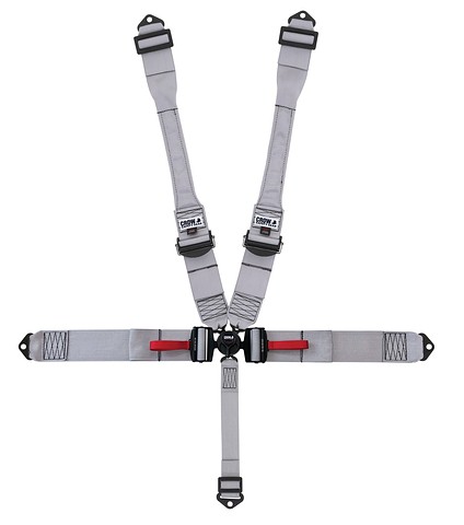 Crow Safety Gear Pro Series Head Neck "Dog Bone" SFI-16.1 5-Way Kam Lock Driver Restraint Harness