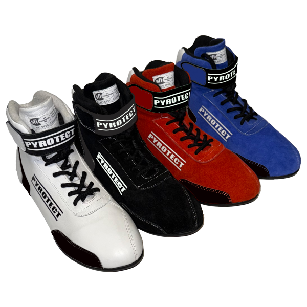 Pyrotect Safety Pro Racing SFI-5 Driver Shoes Mid-Top