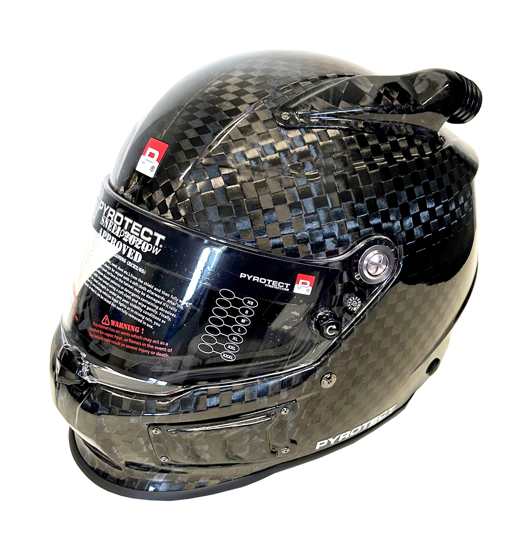 SA2025 12K Carbon Fiber Pro Airflow Tri-Flow Forced Air Duckbill
